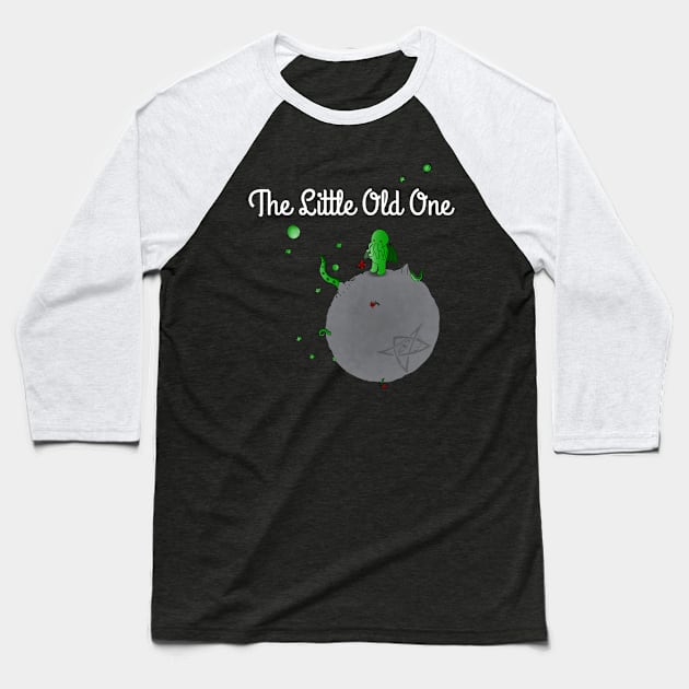 The Little Old One Baseball T-Shirt by Manoss